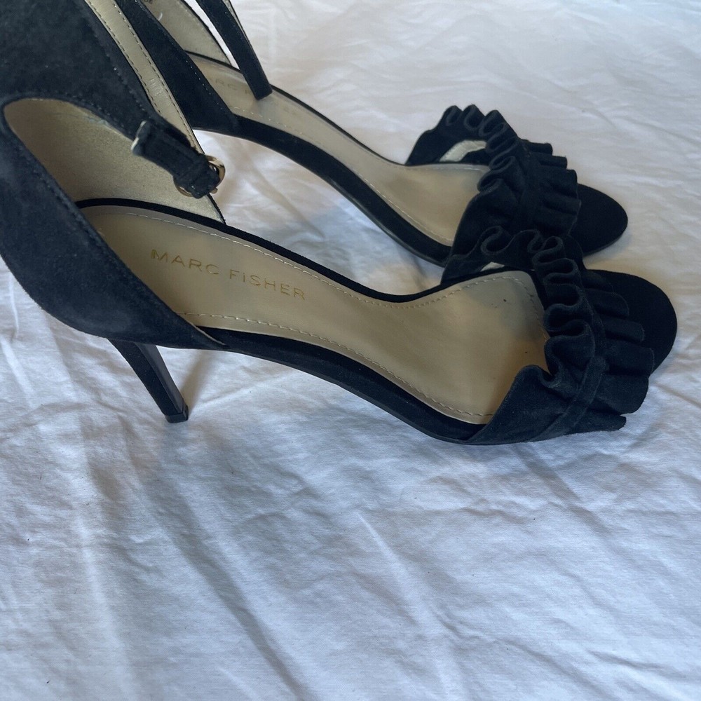 Marc Fisher Womens Balyda Elegent black heals. SIZE 8 - Picture 7 of 12